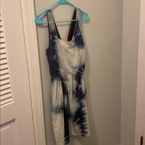 ae blue dress